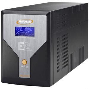 Gruppo di Continuit&agrave; UPS E2 2000VA LCD Line Interactive Onda Sinusoidale INFOSEC