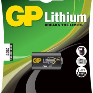 Blister 1 Batteria al Litio CR2 GP BATTERIES