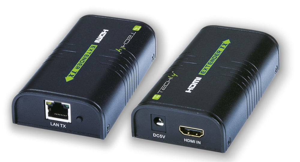 Extender/Splitter HDMI Plus su Cavo Cat.6 1080p@60Hz fino a 120m TECHLY