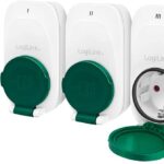 Set Prese con Telecomando fino a 30m 3 prese CEE 7/3 per Esterni IPX4 LOGILINK