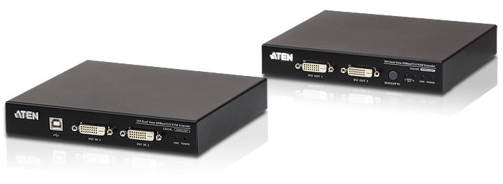 Estensore KVM USB DVI Dual View HDBaseT 2.0, CE624 ATEN