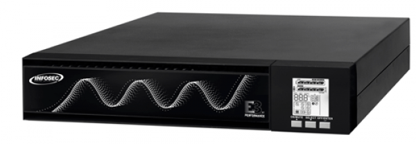 Gruppo di Continuità UPS E3 1100 VA Line Interactive Onda Sinusoidale INFOSEC