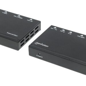 Amplificatore HDMI HDBaseT Tramite Kit di Espansione Ethernet MANHATTAN
