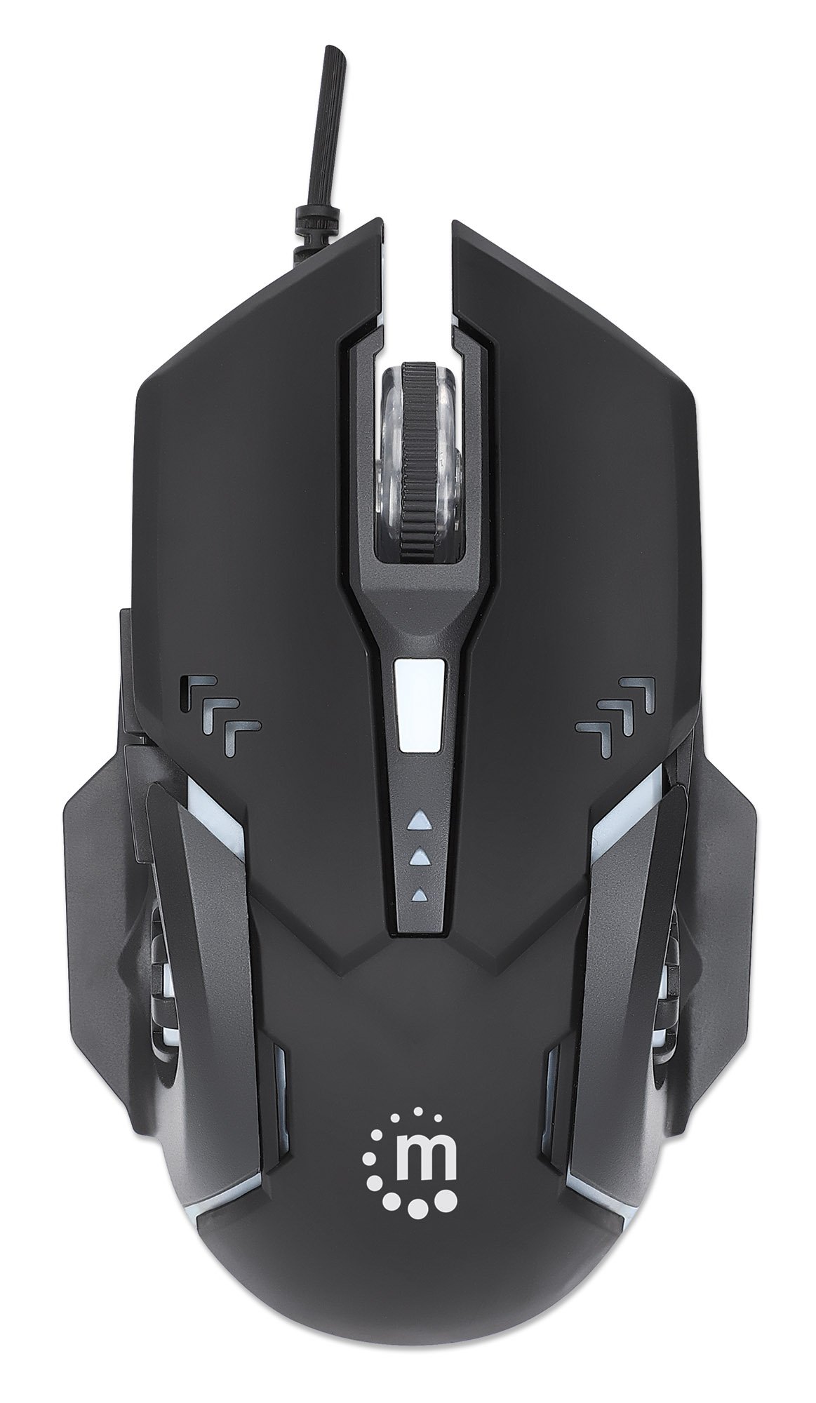 Mouse Ottico Gaming USB 3200dpi Retroilluminazione LED RGB MANHATTAN