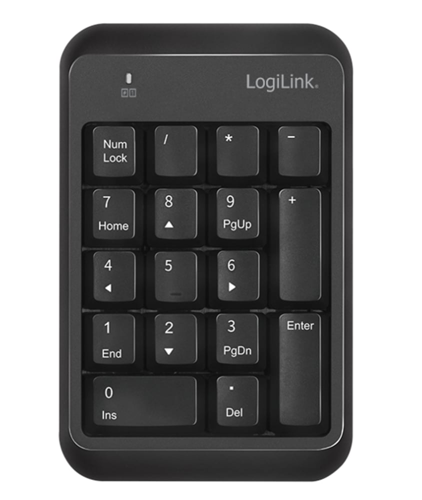 Tastierino Numerico Bluetooth V5.1 Nero LOGILINK