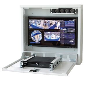 Box di sicurezza per DVR sistemi di videosorveglianza Bianco con Anti-intrusione TECHLY PROFESSIONAL