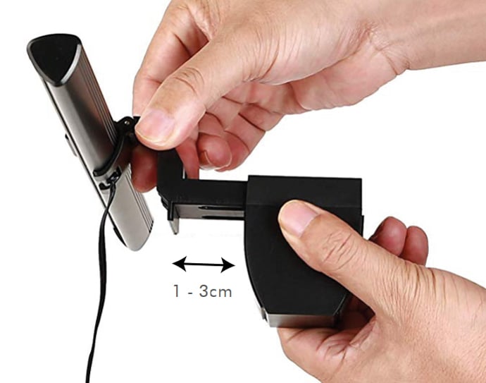 Lampada a Led USB per Monitor con Regolazione Temperatura Colore e Dimmer LOGILINK - immagine 9
