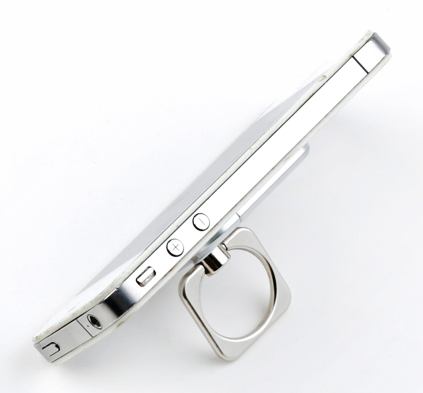 Anello e Supporto per Smartphone Silver TECHLY - immagine 5