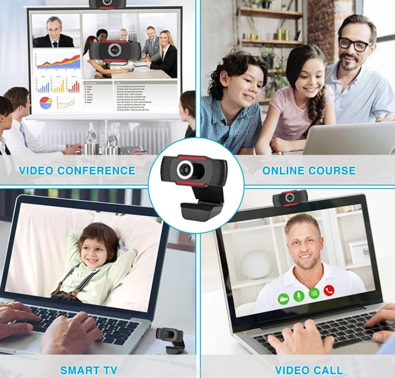 Webcam USB 720p con Riduzione del Rumore TECHLY - immagine 8