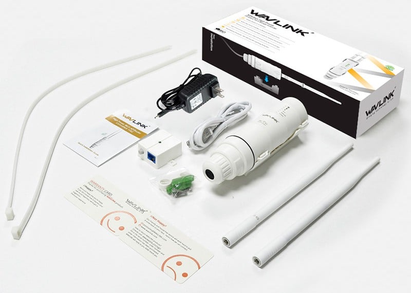 Ripetitore Esterno Wireless ad Alta Potenza N300 Antenne PoE WAVLINK - immagine 9