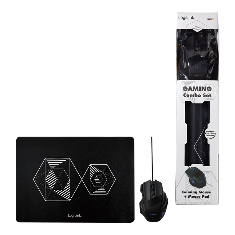 Set Gaming Combo Mouse e Tappetino LOGILINK - immagine 9