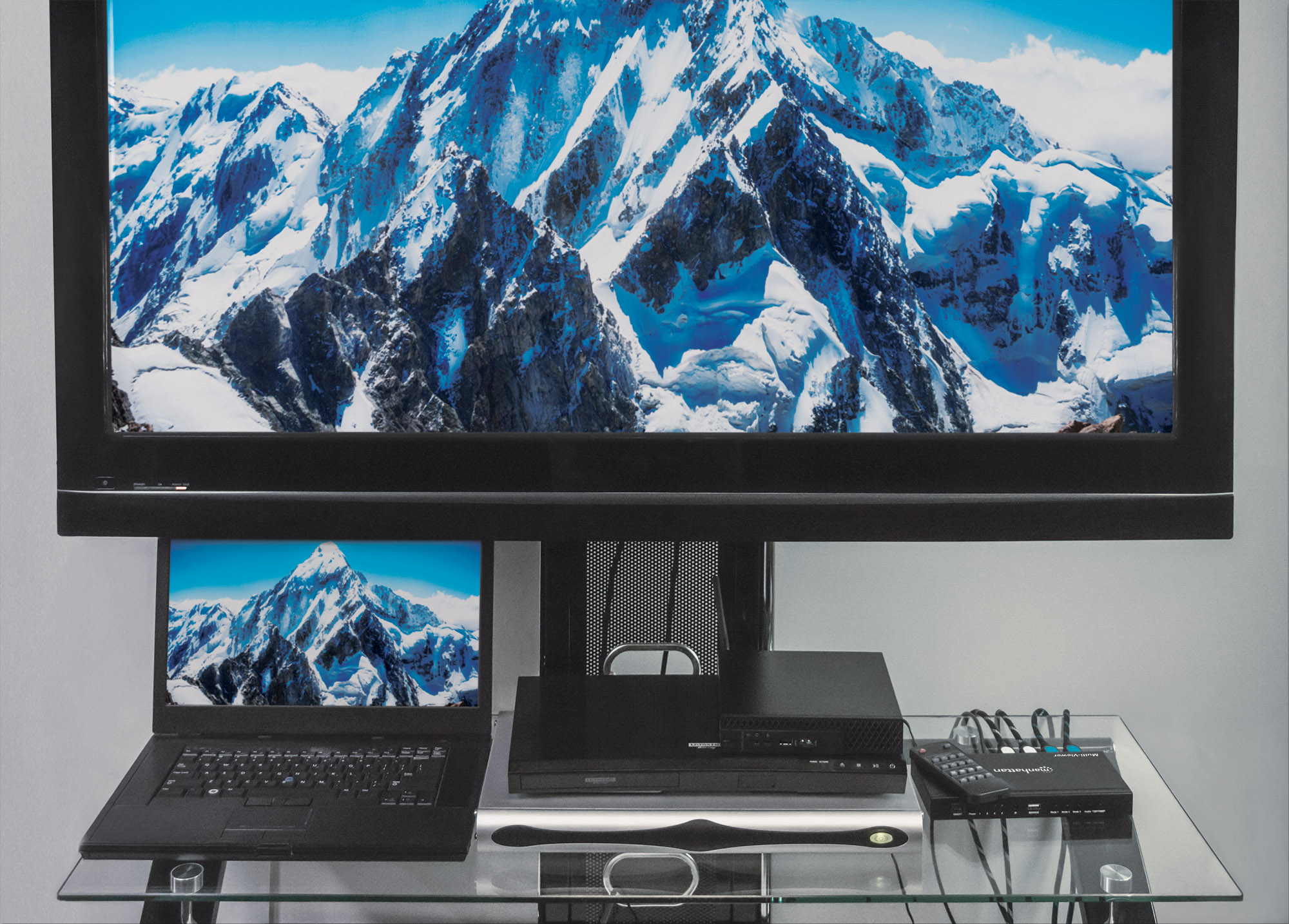 Switch Multiviewer HDMI 4 porte 1080p MANHATTAN - immagine 9