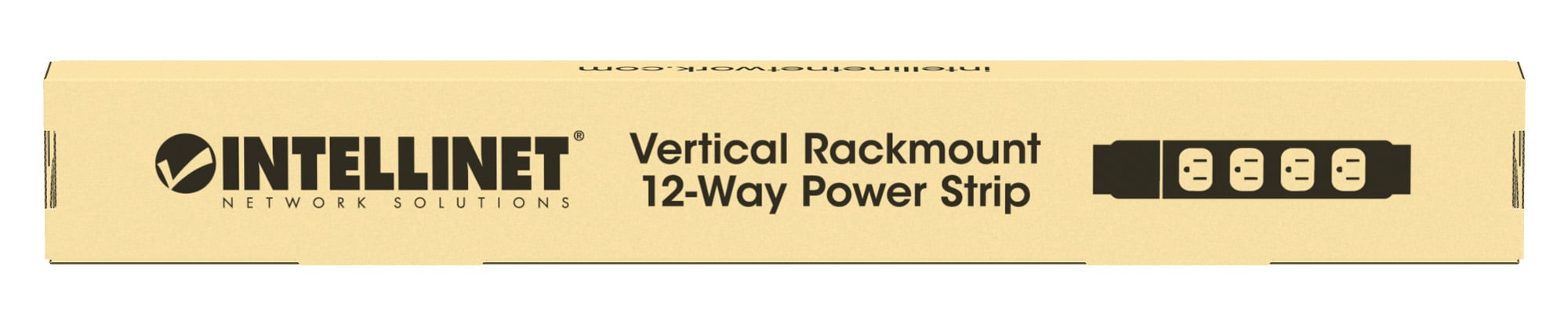 Multipresa Verticale per Rack 12 Posti Spina Schuko Angolata INTELLINET - immagine 9