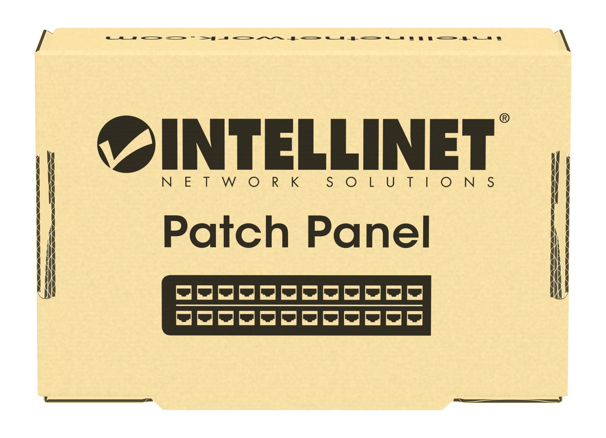 Pannello Patch 8 Posti Cat6A Schermato da Scrivania Nero INTELLINET - immagine 9