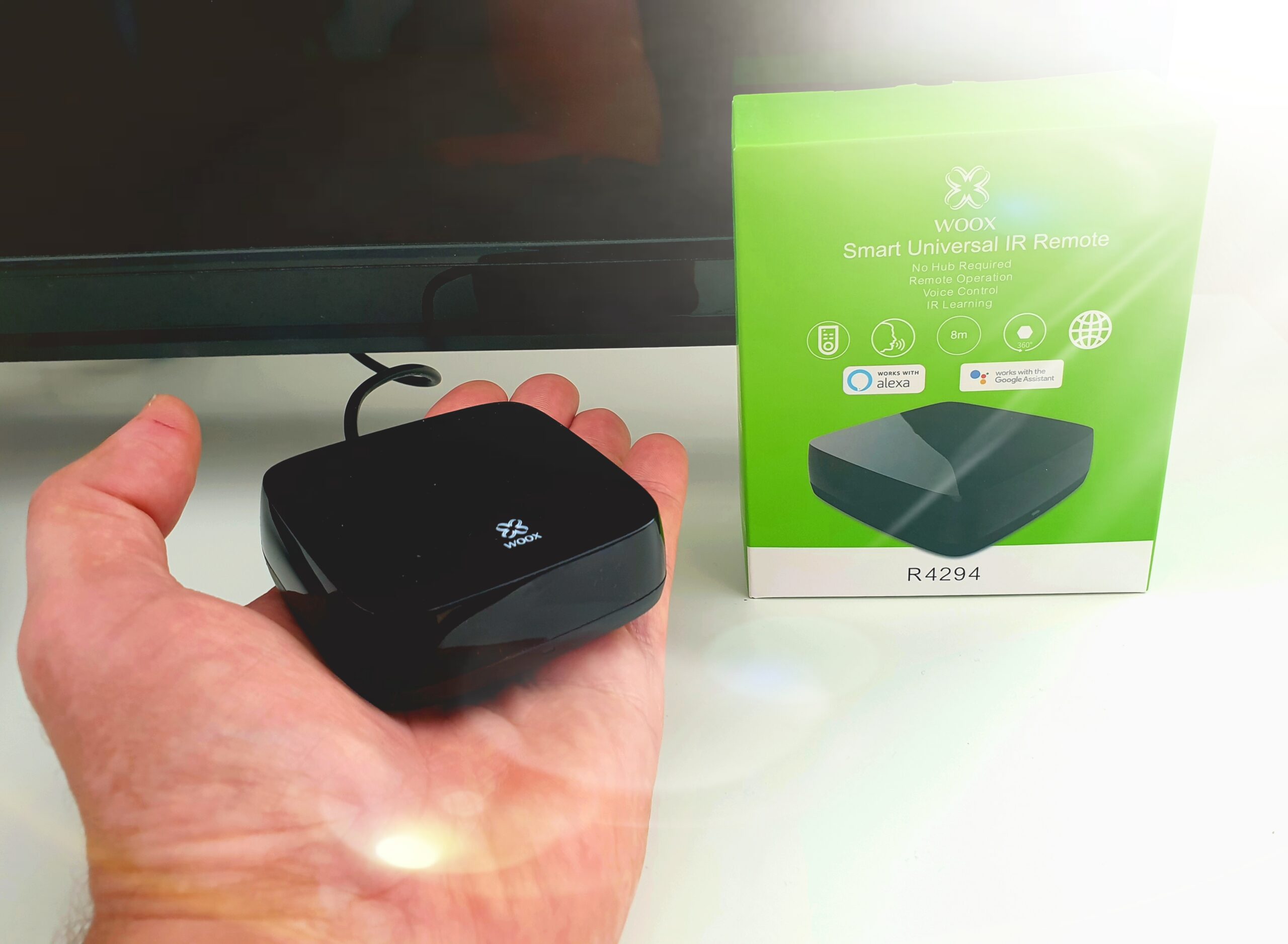 Telecomando Smart Home Universale Controllo Vocale, R4294 Alexa, Google Home WOOX - immagine 9
