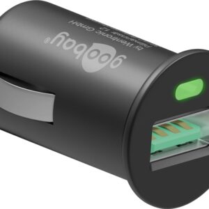 Caricatore USB da auto Quick Charge 3.0 2.4A 18Watt GOOBAY