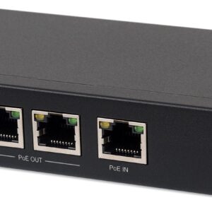 Ripetitore PoE+ Extender ad alta potenza 2 porte Gigabit INTELLINET