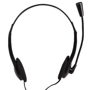 Cuffia Stereo con Microfono LOGILINK