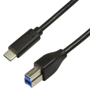 Cavo SuperSpeed USB-C&trade; Maschio/USB-B Maschio 2m Nero LOGILINK