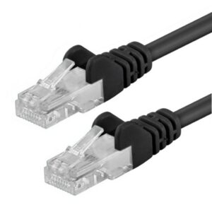 Cavo di rete Patch in Rame Cat. 6A Nero UTP 1,5 m INTELLINET