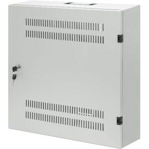 Armadio 19'' a muro a basso profilo con montanti orizzontali 4U e verticali 2U INTELLINET