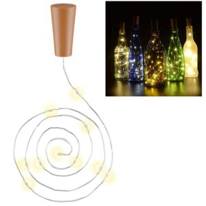 Strip 10 LED con Timer Bianco Caldo per Bottiglia GOOBAY