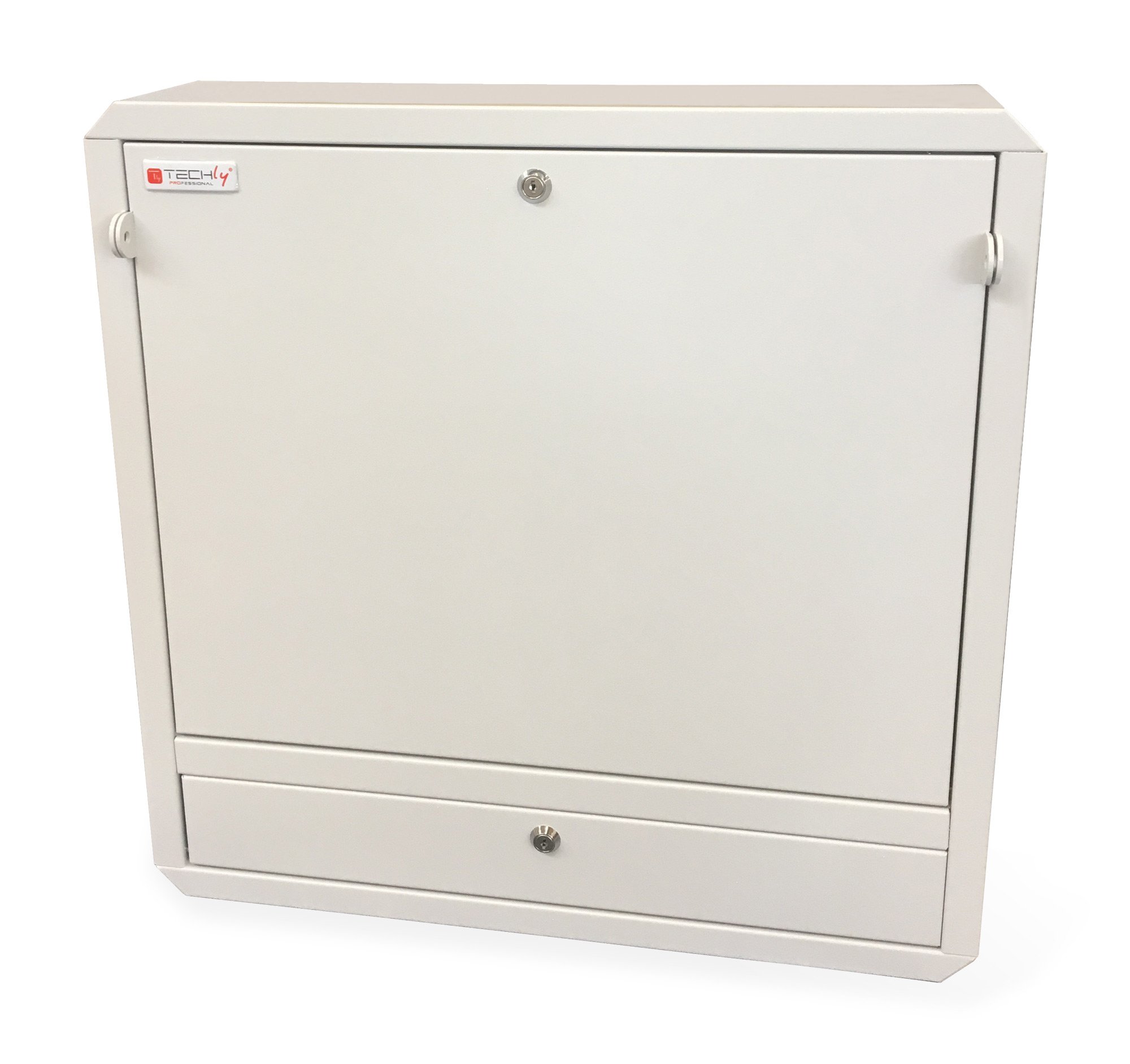 Box di Sicurezza per Notebook e Accessori per LIM con predisposizione per lucchetto Grigio TECHLY PROFESSIONAL