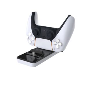 Docking Station Base Ricarica Doppio Controller PS5 USB-C&trade; Bianco/Nero WHITE SHARK