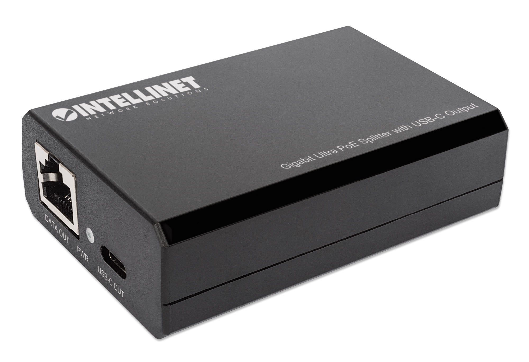 Splitter Gigabit Ultra PoE con uscita USB-C™ INTELLINET