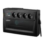 Gruppo di continuit&agrave; UPS 800VA con 4 prese Line Interactive INFOSEC