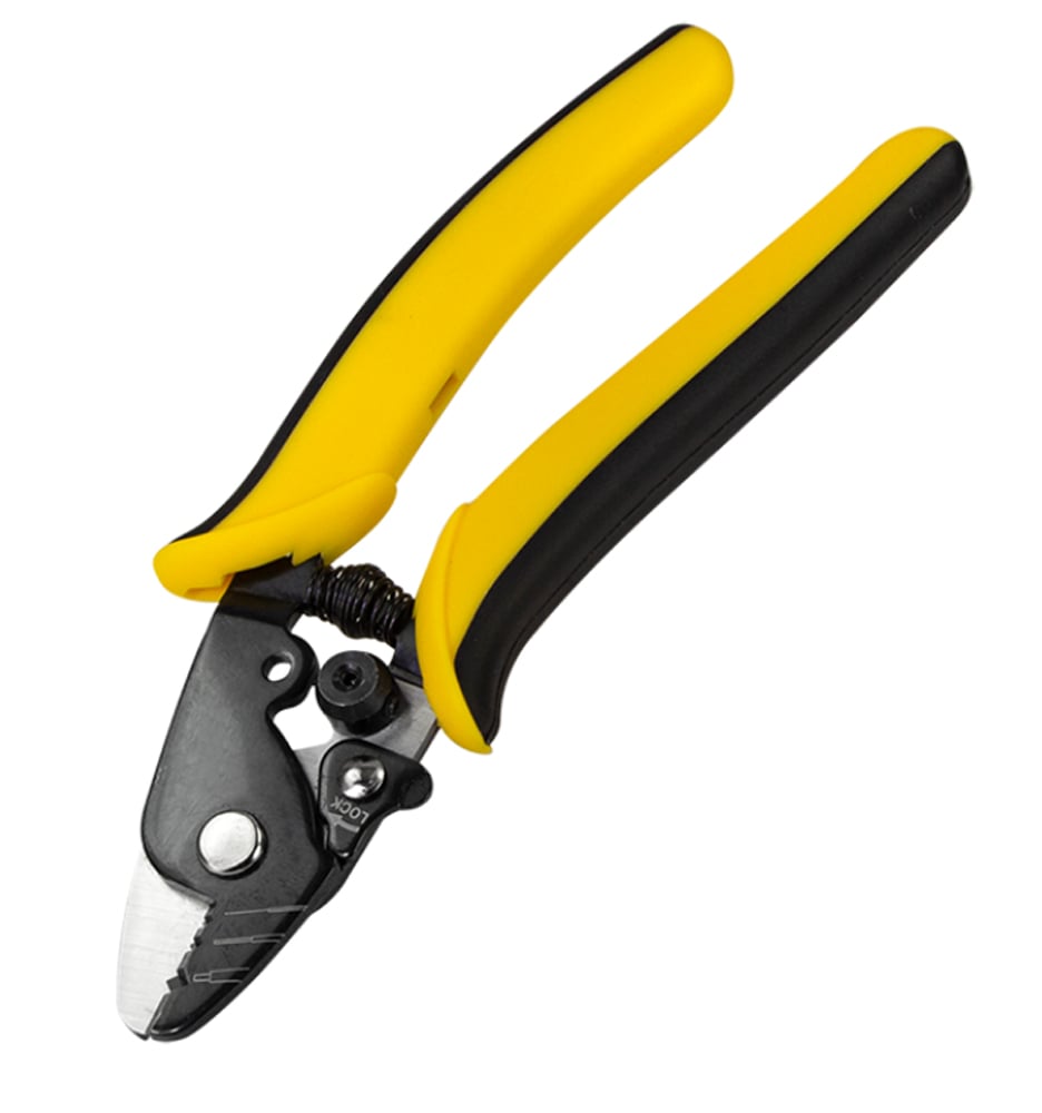 Pinza Spelafili a 3 Fori per Cavi in Fibra Ottica LOGILINK