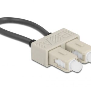 Cavo di Prova Accoppiatore Loopback Fibra Ottica Multimodale OM2 SC DELOCK