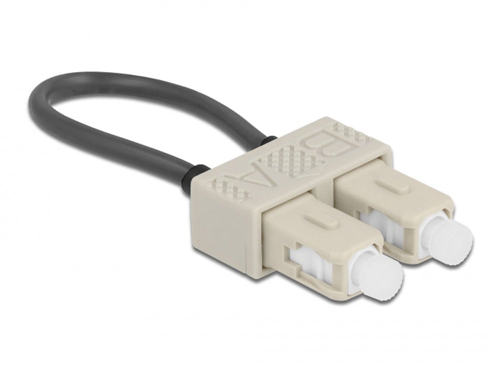 Cavo di Prova Accoppiatore Loopback Fibra Ottica Multimodale OM2 SC DELOCK