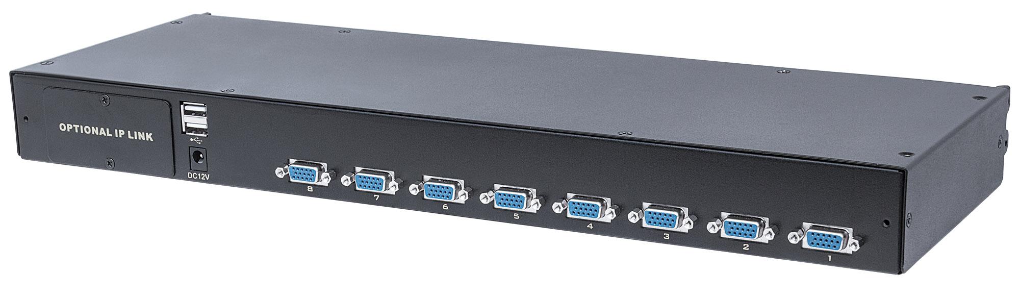 KVM Switch Modulare 8 porte VGA INTELLINET