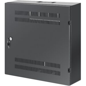 Armadio 19'' a muro a basso profilo con montanti orizzontali 4U e verticali 2U INTELLINET