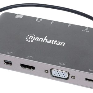 Docking Station USB-C&trade; SuperSpeed 7 in 1 MANHATTAN
