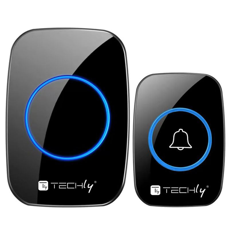 Kit Campanello Wireless fino a 300m TECHLY
