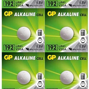 Blister 10 Batterie Alcaline Specialistiche LR41 GP BATTERIES