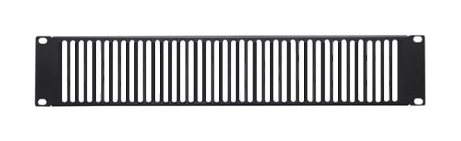 Pannello di Chiusura Ventilato 2U Nero per Rack Audio Video TECHLY PROFESSIONAL