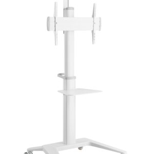 Supporto da Pavimento per TV da 37'' a 70'' Bianco TECHLY