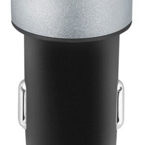Caricatore da Auto 2 USB con uscita 2,4A Nero FONTASTIC