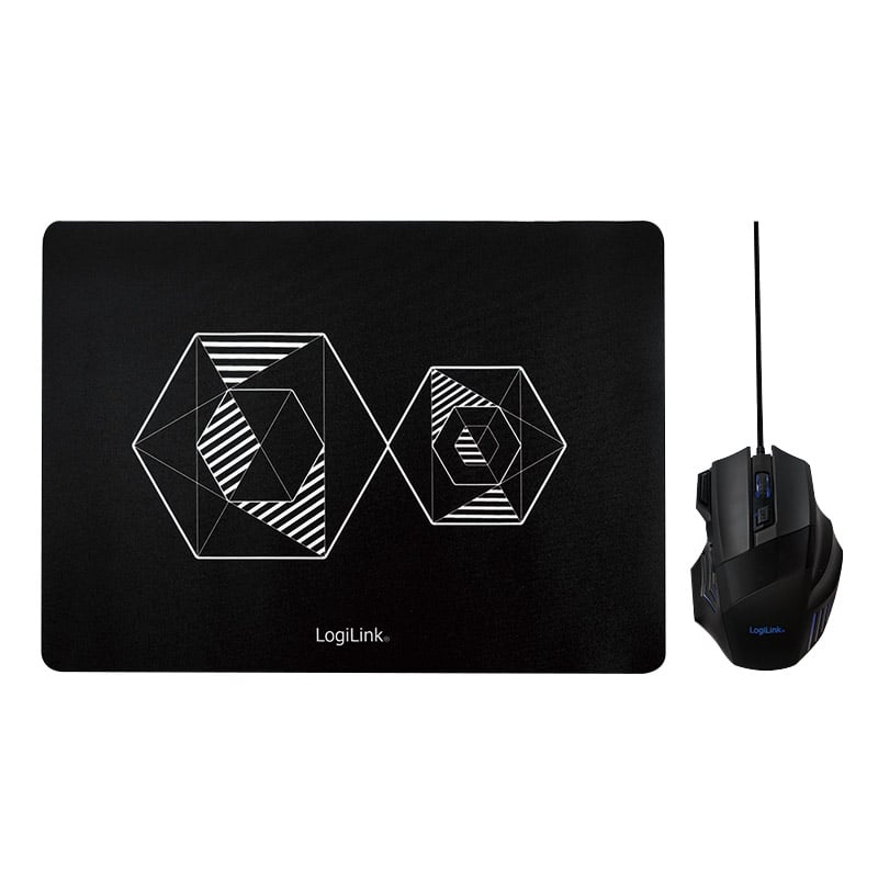 Set Gaming Combo Mouse e Tappetino LOGILINK