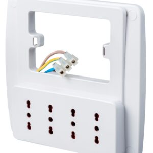 Multipresa da Parete 4 Posti Presa Italiana Bianco ROSI