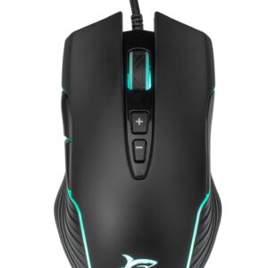 Mouse Gaming 6400 Dpi GM-5003 AZARAH RGB Nero WHITE SHARK