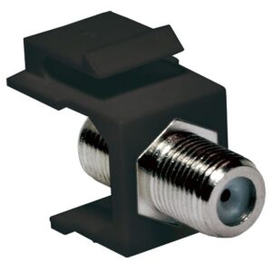 Adattatore Keystone BNC 75 Ohm F/F Nero LOGILINK