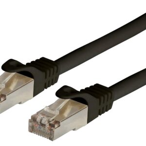 Cavo di Rete Patch in Rame Cat. 6A SFTP LSZH 20 m Nero TECHLY PROFESSIONAL