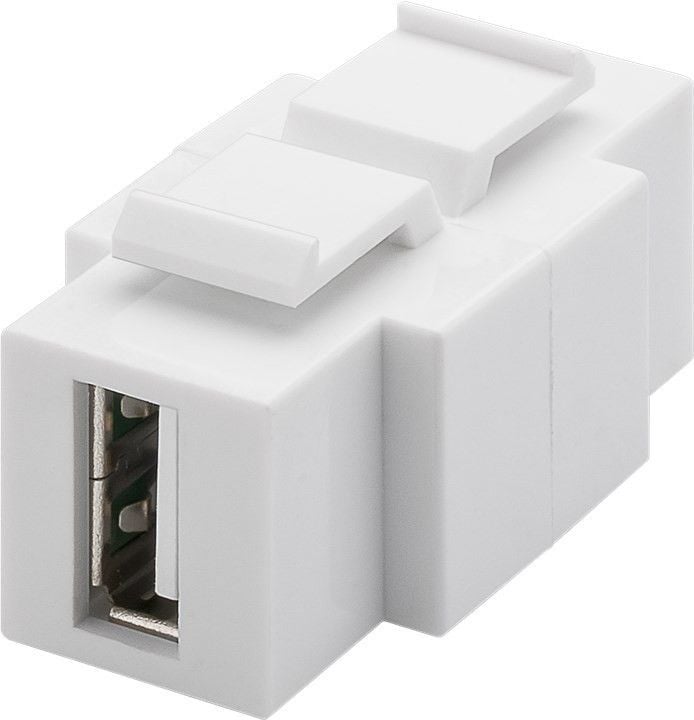 Adattatore Keystone USB2.0 A/B Installabile in Entrambi i Lati GOOBAY