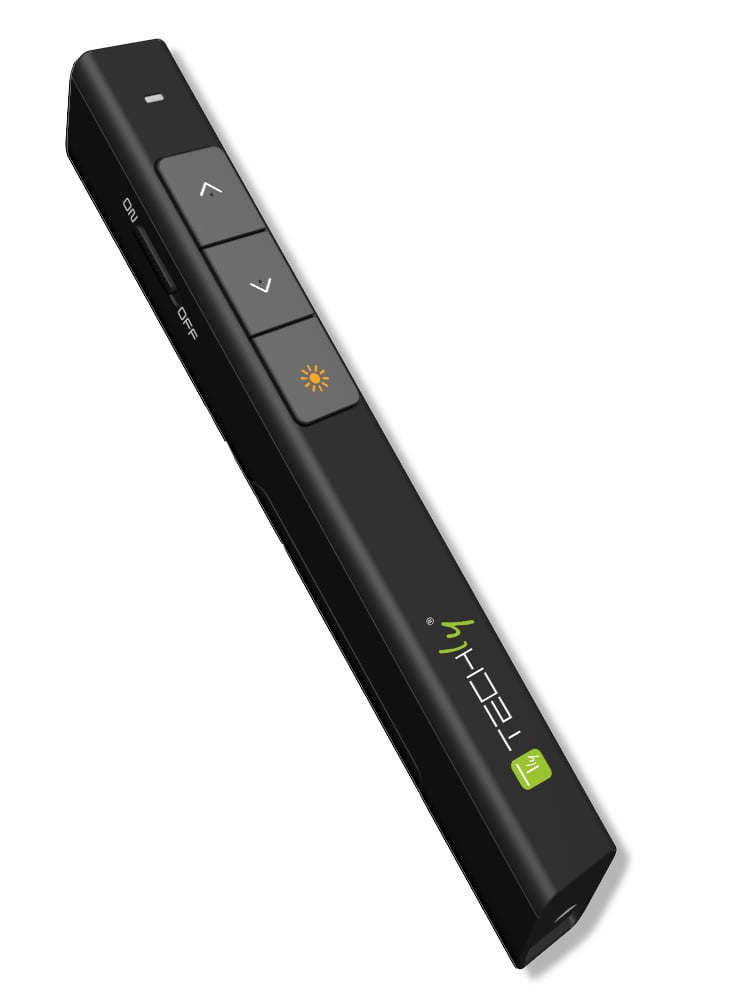 Puntatore Laser Wireless Penna Telecomando Presentazioni Powerpoint TECHLY