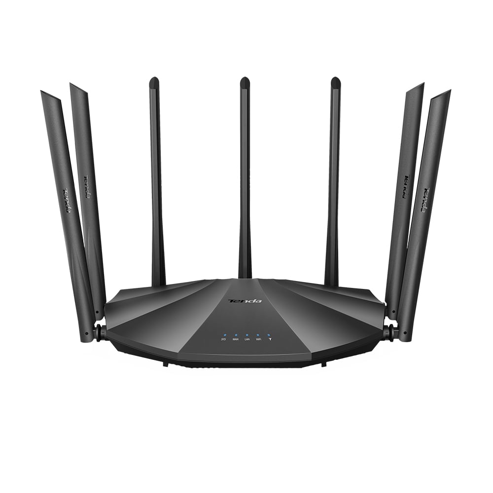 Dual-Band Gigabit WiFi Router 7 Antenne 2033 Mbps, AC23 TENDA