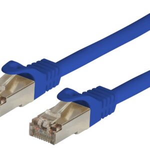 Cavo di Rete Patch in Rame Cat. 6A SFTP LSZH 1 m Blu TECHLY PROFESSIONAL